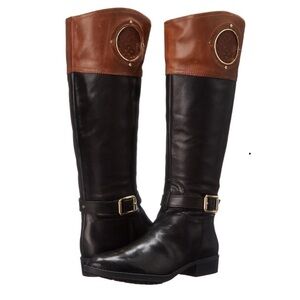 Vince Camuto VC-Phillie Two Tone Riding Boots